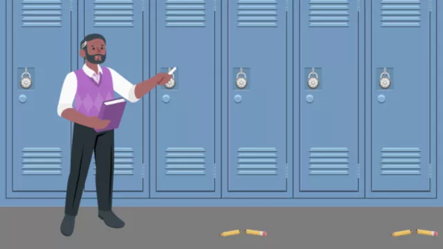 A screenshot of NEA's online assessments game.